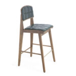 avion wood bar chair image 5