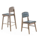avion wood bar chair image 6