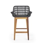 bali black bar chair image 2