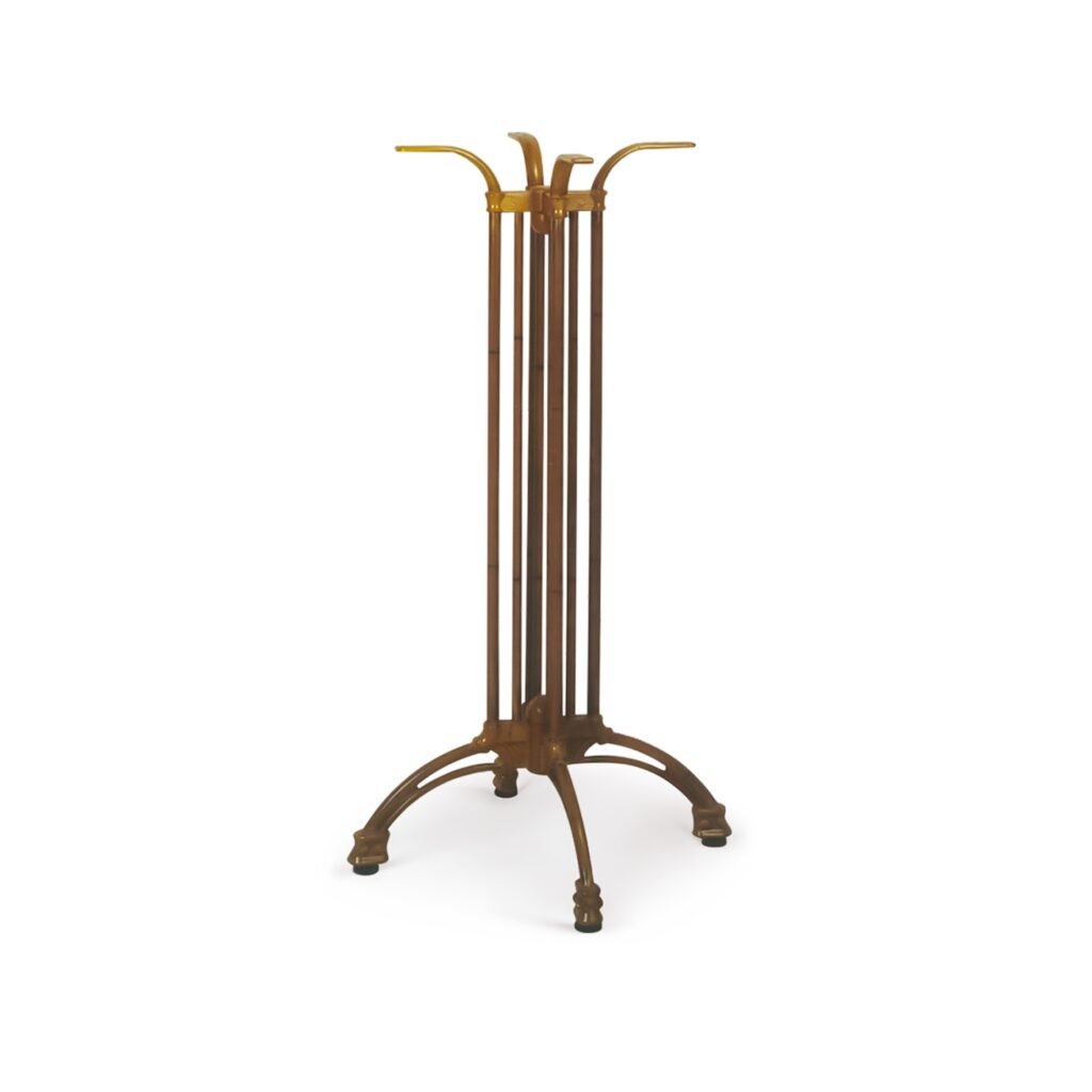 bologna 4 bamboo bistro table base