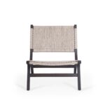 coral rope armchair image 2