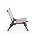 coral rope armchair image 3