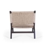 coral rope armchair image 4