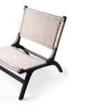 coral rope armchair image 5