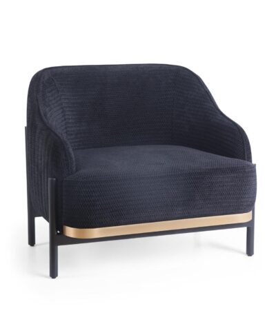 golden armchair image 1