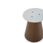 gonna 1 wooden look coffee tabel base image 3