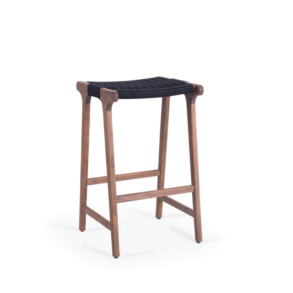 hill rope bar stool image 1