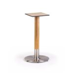 musti wood table base image 1