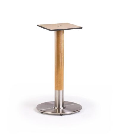 musti wood table base image 1