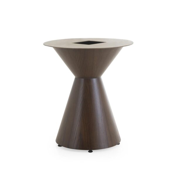 zeit wooden look table base image 1